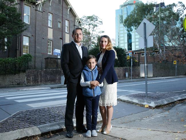 Alexander Nilsen and his wife Gina are worried about the program. Their son Fabian, 8, attends Chatswood Public where the program is being offered.