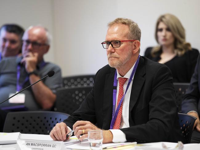 Mr MacSporran has said the laws will not fully enact recommendations stemming from the CCC’s assessment of the purchase of an investment property owned by Deputy Premier Jackie Trad. Picture: AAP Image/Attila Csaszar