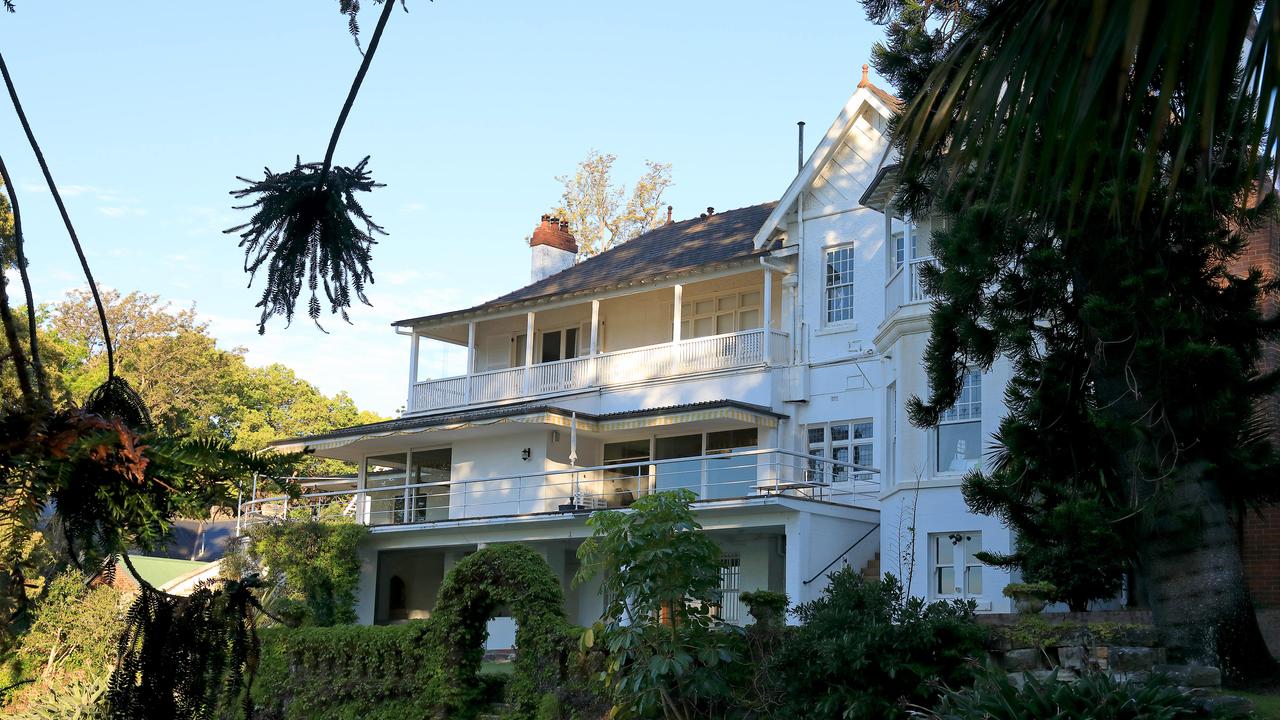 The Point Piper mansion "Elaine" on New South Head Road, Point Piper, was purchased for a whopping $100m. Picture by Damian Shaw