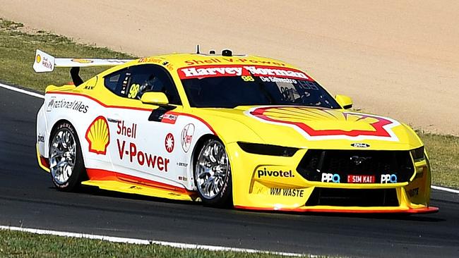 Kai Allen drives the Dick Johnson Racing Ford Mustang at Bathurst. (Photo by Morgan Hancock/Getty Images)