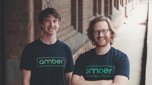 Dan and Chris from Amber. Picture: Supplied.