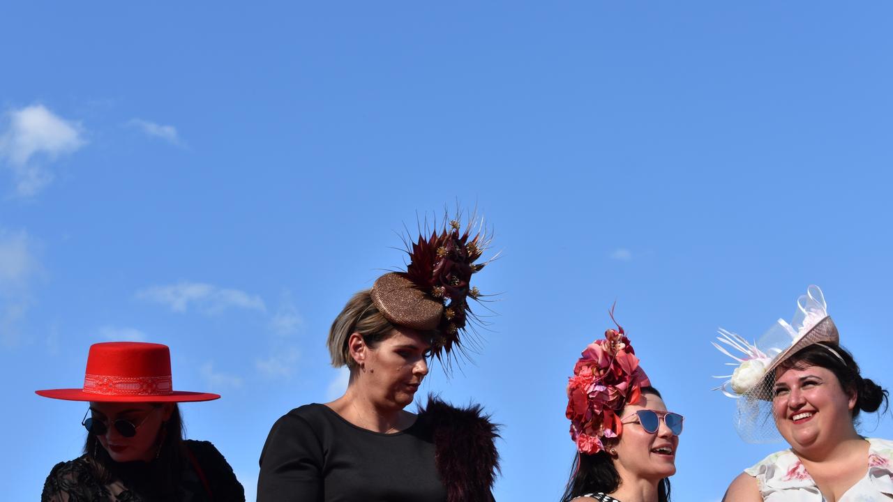 Fascinators in the Mackay Cup 2021 millinery line up.