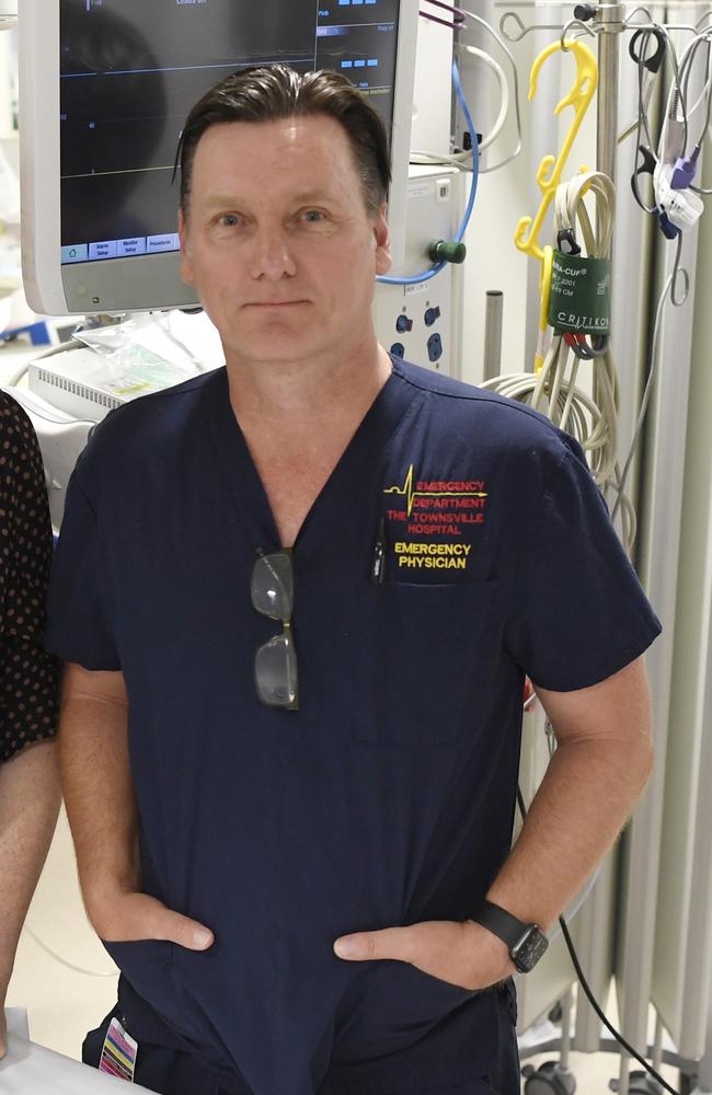 Emergency Department staff specialist Dr Graeme Maw