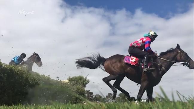 Oakbank jumps trials in slow motion