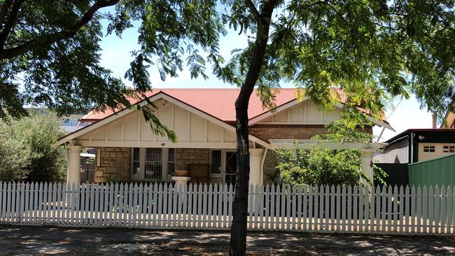 A house at 40 Castle Ave, Prospect, up for demolition.