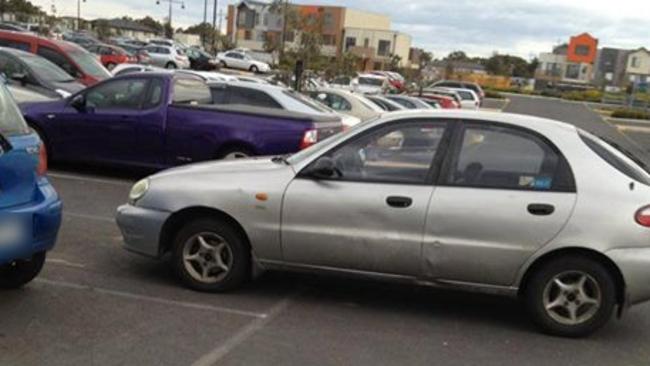 6. Someone forgot their hand break at Craigieburn. Picture: Facebook