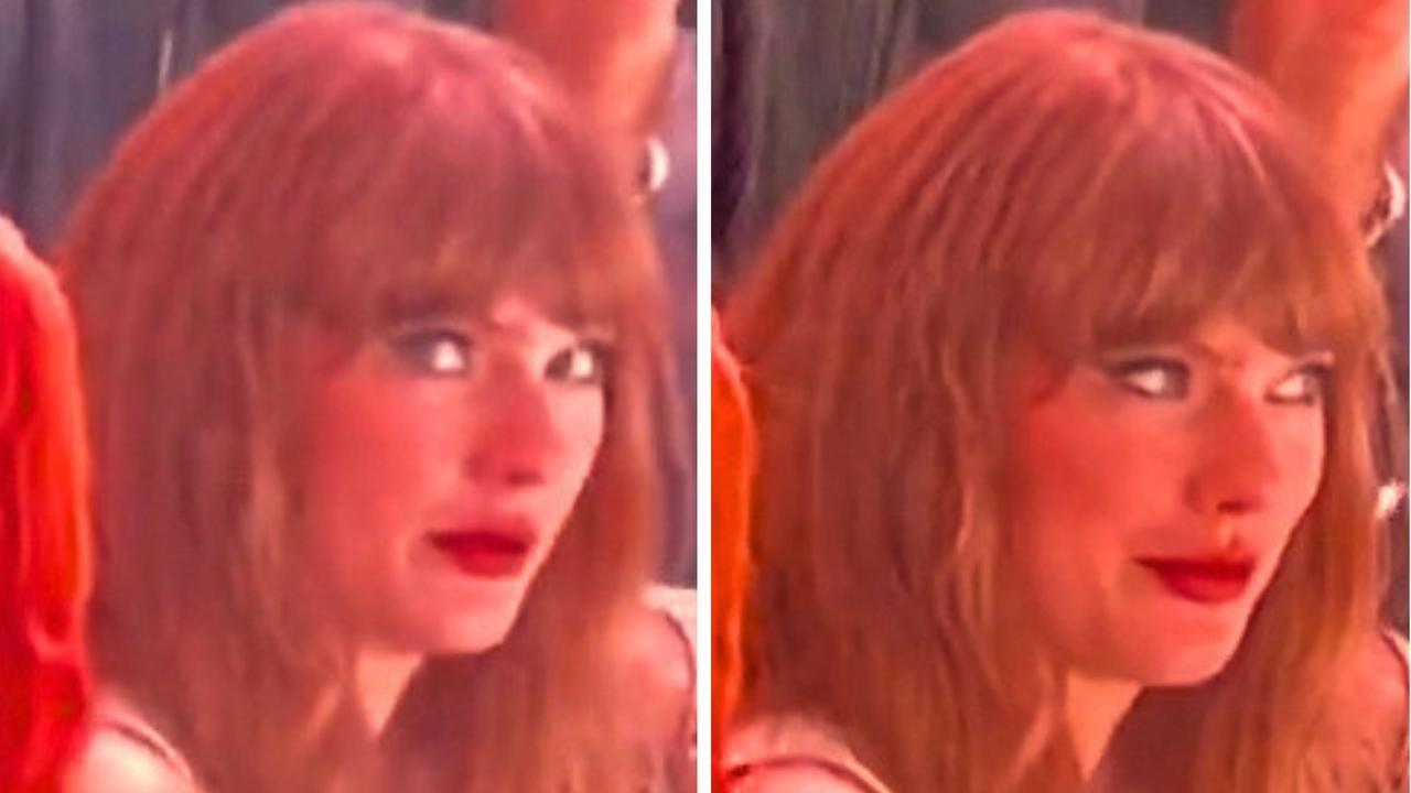 Taylor Swift visibly baffled by loud booing