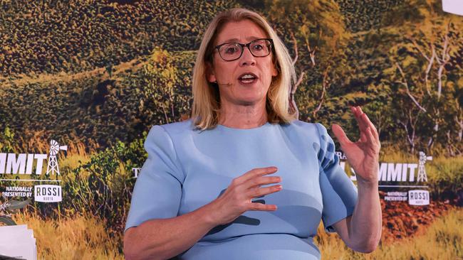 WA Treasurer Rita Saffioti at the Bush Summit in Port Hedland on Friday. Picture: Colin Murty