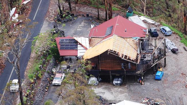 Thousands of Queenslanders are starting the clean-up after storms caused widespread damage to homes and businesses. Picture: Supplied / Steven Miles