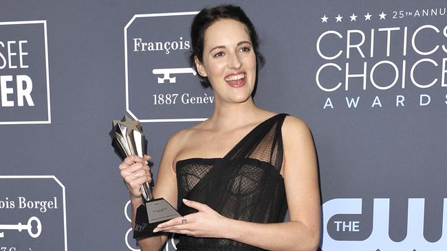 Phoebe Waller-Bridge, winner of the award for best comedy series for "Fleabag", is on board for Bond too. Picture: supplied