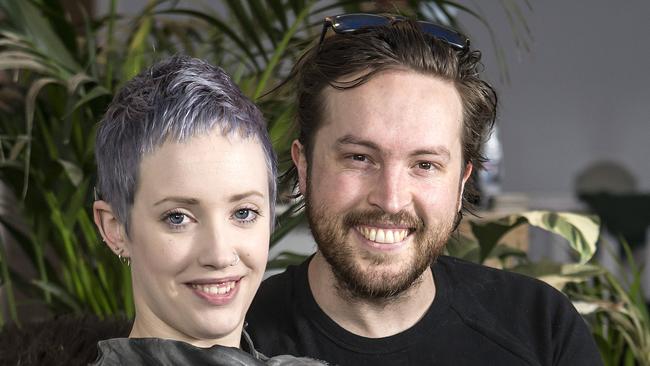 Will Dayble and Mai Raabus are planning on going to Mars. Picture: Sarah Matray