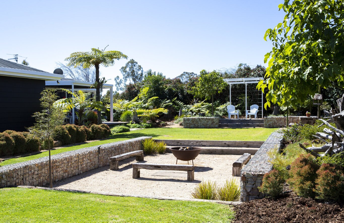 Garden For Good. Richard and Ann-Maree Lindeman. Picture: Sarah Marshall