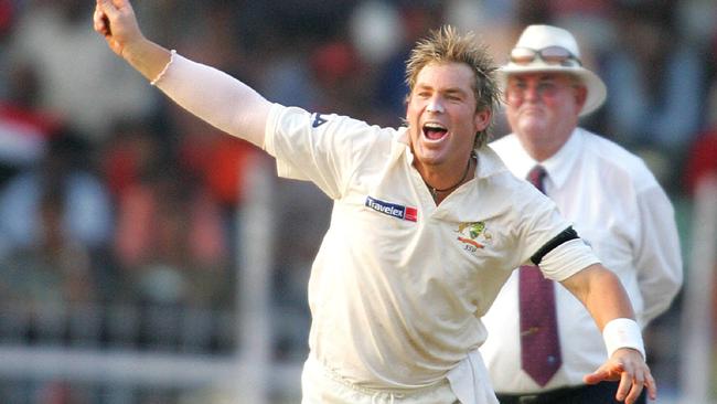 Shane Warne took 34 wickets at 43 on the subcontinent in nine Tests.