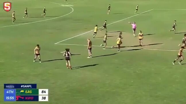 Mark by Ned Bowman in the SANFL U18s