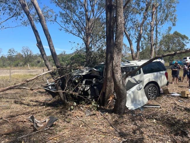 Glenwood crash, Bruce Highway, Pictures captured by Nikki Mackenzie