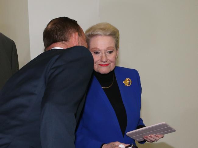 There is no love lost between former PM Tony Abbott and soon-to-be former MP Bronwyn Bishop.