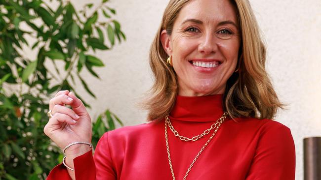 Daily Telegraph. 05, February, 2024.Ex Sunrise presenter, Talitha Cummins, at her showroom, in Paddington, today. She has started up a new jewellery line called The Cut  Jewellery.Picture: Justin Lloyd.