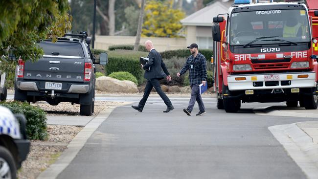 About 40 people were forced to evacuate their homes. Picture: Andrew Henshaw