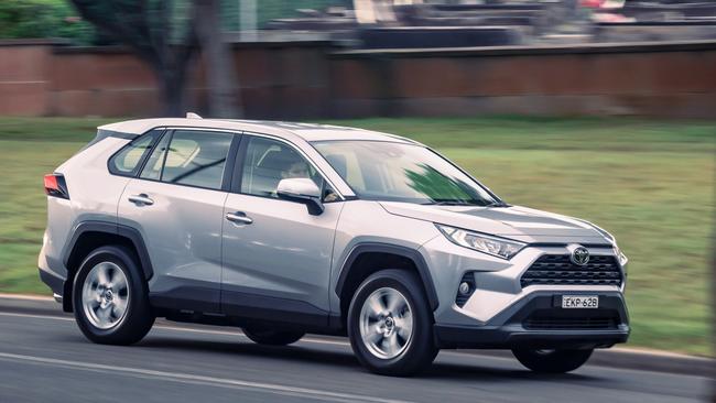 The RAV4 is the best selling SUV in the country.