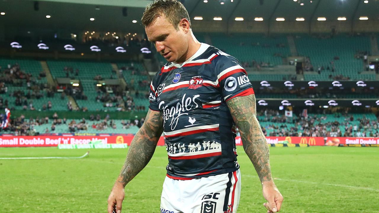 Jake Friend faces a long stint on the sidelines with a biceps injury. Picture: Getty Images