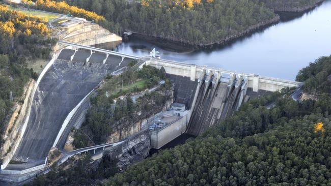 Warragamba Dam image supplied by Stuart Ayres, Minister for Western Sydney's office.