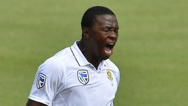 Kagiso Rabada finished with 11 wickets for the match.