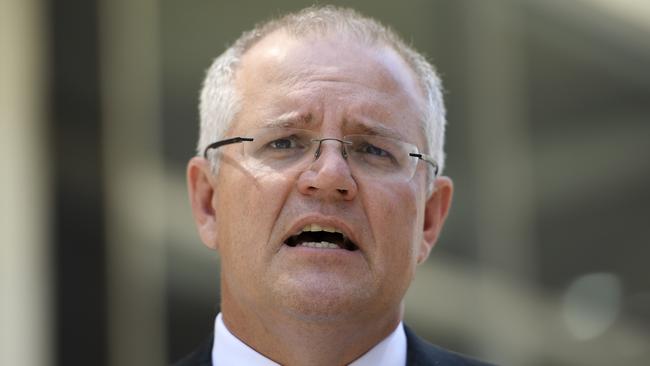 Federal Treasurer Scott Morrison (AAP Image/Dan Himbrechts)