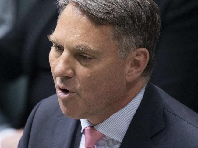 CANBERRA, AUSTRALIA - NewsWire Photos NOVEMBER 28, 2022: Deputy PM and Minister for Defence Richard Marles during Question Time in the House of Representatives Parliament House in Canberra. Picture: NCA NewsWire / Gary Ramage