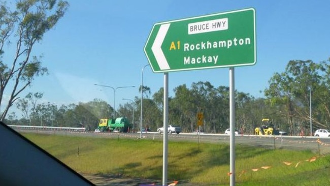 The section of the Bruce Highway between Proserpine and Bowen is the ranked the second worst section of the highway in the state. Picture: Contributed