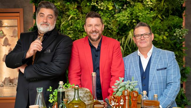 World Cup of Food: Plate of Origin judges Matt Preston, Manu Feildel and Gary Mehigan