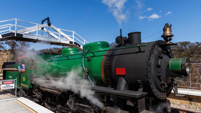 The Zig Zag Railway reopening. Picture: David Swift