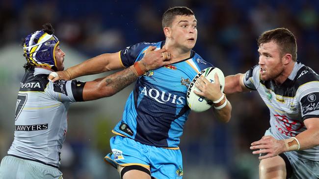 Ashley Taylor remains Brisbane’s No. 1 recruitment target. Picture: Richard Gosling