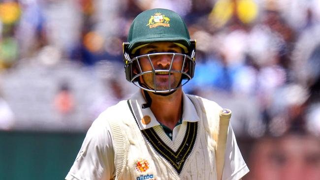 Joe Burns was dumped from the Test squad after a string of failures. Picture: AFP