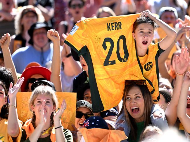 The Matildas World Cup run has united Australians around football. Picture: Dan Peled / NCA NewsWire