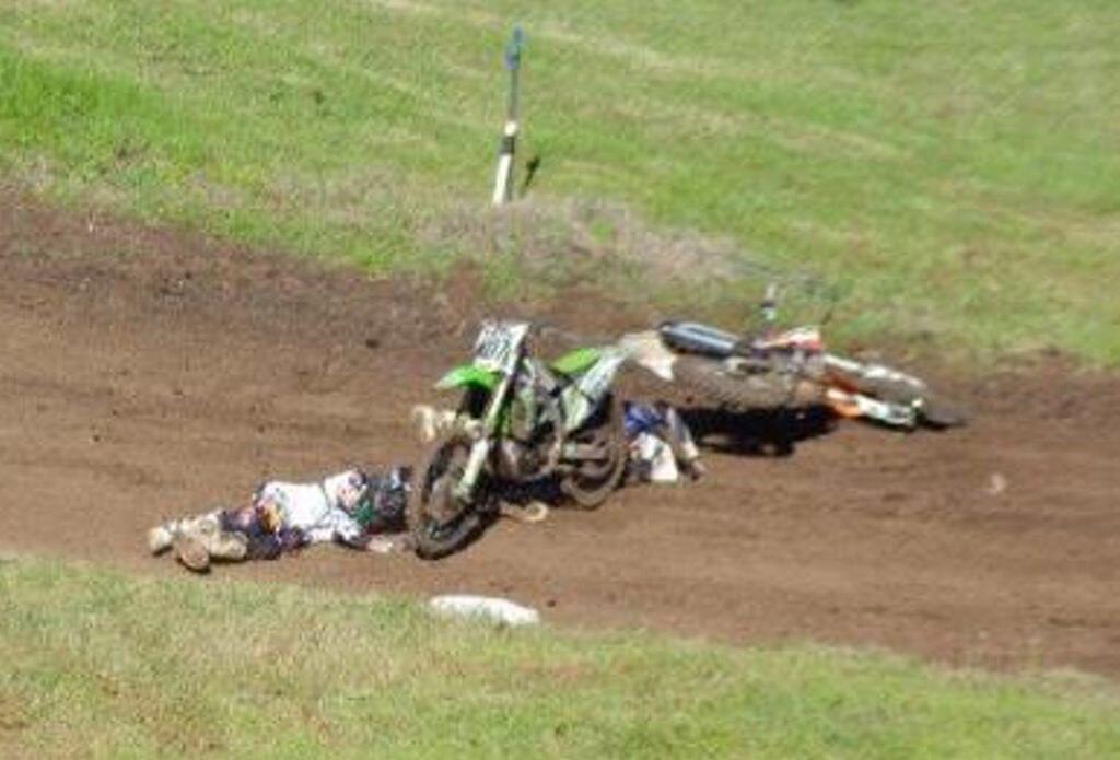 Tyson Litfin broke his back in a motocross accident in 2012 and is looking to raise funds to be able to travel to Germany for stem cell treatment. Photo: Contributed. Picture: Contributed