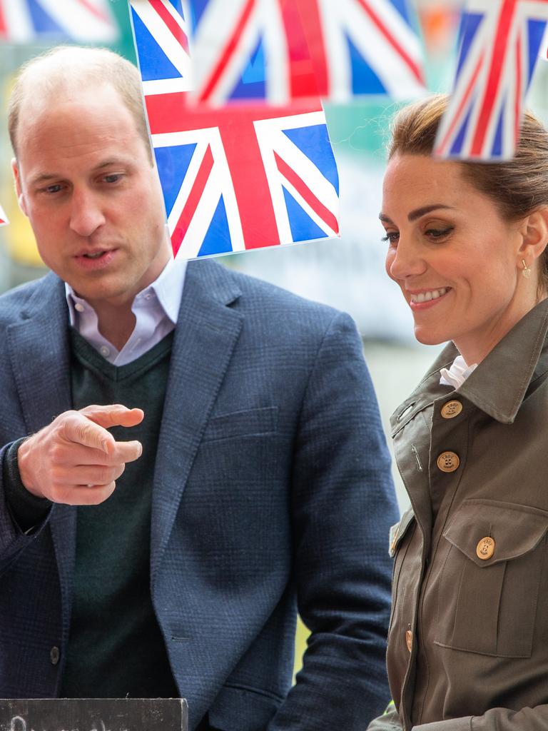 Prince William and Catherine in June.