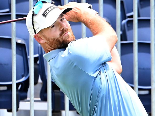 Haydn Barron at Royal Queensland for the BMW Australian PGA Championship in Brisbane.Monday November 18, 2024. Picture, John Gass