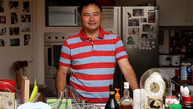 Robert Woo’s diabetes diagnosis changed his life completely. Picture: JUSTIN SANSON