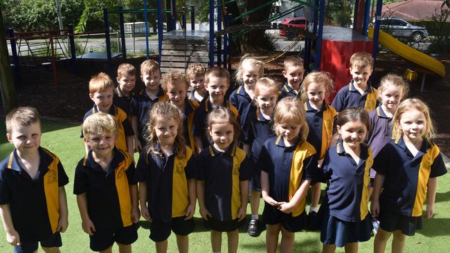 Prep C, Dayboro State School. Picture: Aaron Goodwin