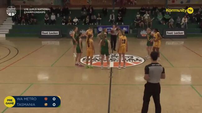 Replay: Basketball Australia Under-16 National Championships Day 9 - WA Metro v Tasmania (Girls Play-Off 7/8th)