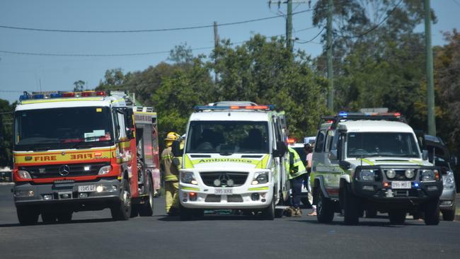 Emergency crews on scene. Picture: Sam Turner