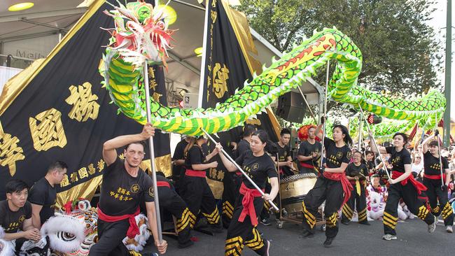 Box Hill’s Chinese New Year festival has been put off again due to the rise in Covid-19 cases. File picture.