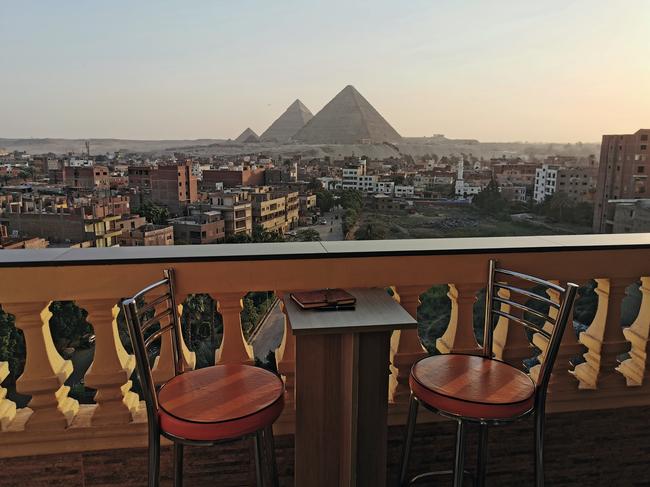 Cairo Egypt. April 28. 18.00 © Steven J Whitfield © View from my window