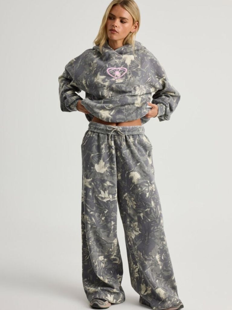 In hunter camo, the Ultra Baggy Trackpant brings laid-back comfort with a bold, utility-inspired twist. Picture: Cotton On