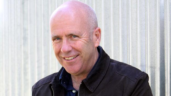 Richard Flanagan in Launceston.