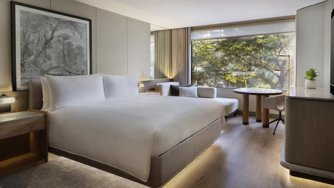 A superior king room.