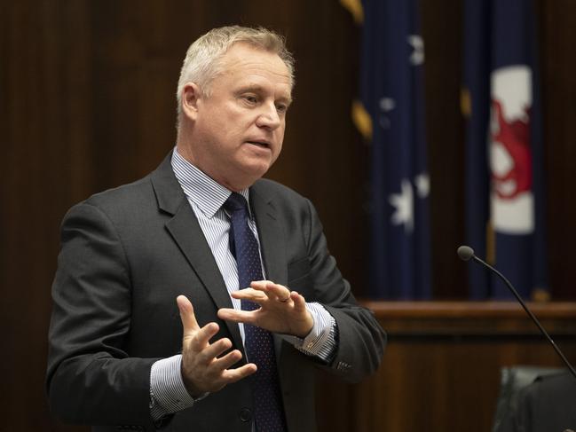 Premier Jeremy Rockliff. Parliament Question Time. Picture: Chris Kidd