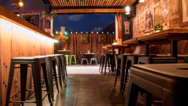 The couple’s Caribbean-themed roof bar at the trendy Cauliflower Hotel in Waterloo, Sydney.