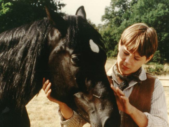 Andrew Knott in a scene from the 1994 Warner Bros film Black Beauty.