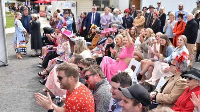 Everyone was excited to see the remarkable display of the Fashions on the Field competition.